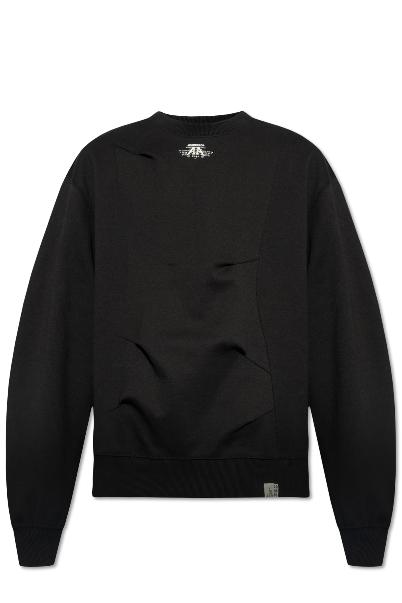 Black Sweatshirt with logo Ader Error - SchaferandweinerShops